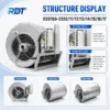 Centrifugal Fan, D2D160-CE02-11, 230 V, Corded Electric - view 6