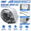 Centrifugal Fan, D2E146-AP47-C3, 230 V, Corded Electric - view 5