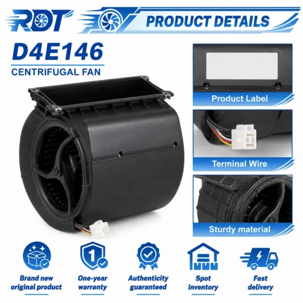 Centrifugal Fan, D4E146, 230V, 146mm - view 5