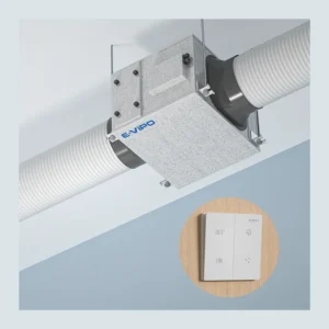 Centrifugal Fan, E-VIPO, HEPA, Inline, PIV