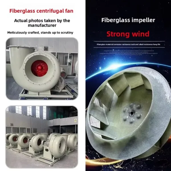 Centrifugal Fan, F4-72, FRP - view 6