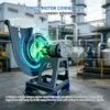 Centrifugal Fan, FRP, 440 V, Corded Electric