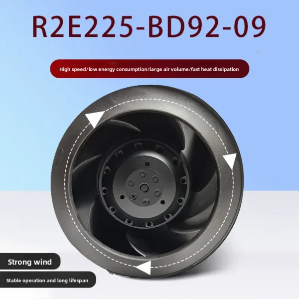 Centrifugal Fan, G2E140-NS38-01, 230V, Electric - view 3