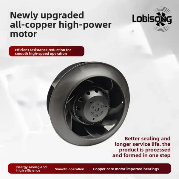 Centrifugal Fan, G2E140-NS38-01, 230V, Electric - view 5