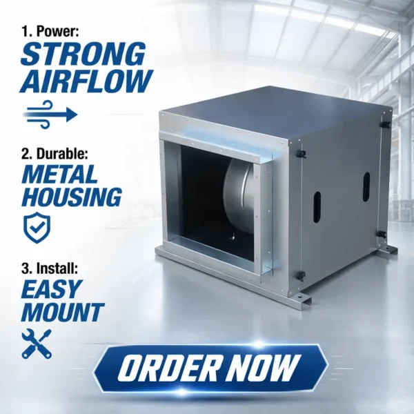 Centrifugal Fan, HTFC, 380V - view 6