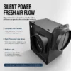 Centrifugal Fan, IP54, Waterproof, Ceiling