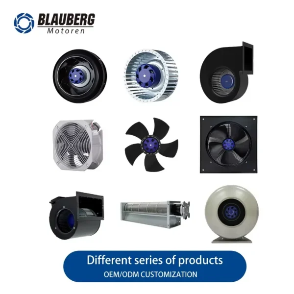 Centrifugal Fan, IP55, 250mm, 230V, Plastic - view 5