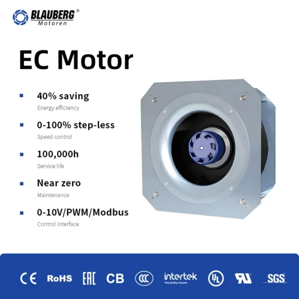 Centrifugal Fan, IP55, Waterproof, 220V, HVAC - view 2
