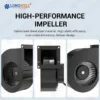 Centrifugal Fan, LONGWELL, 160mm, 24V, 48V - view 2