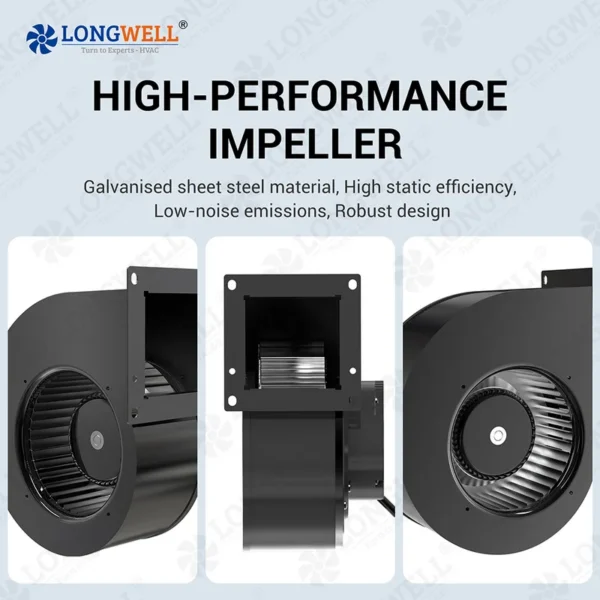 Centrifugal Fan, LONGWELL, 160mm, 24V, 48V - view 2