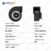 Centrifugal Fan, LONGWELL, 160mm, 24V, 48V - view 6