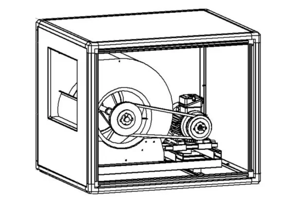 Centrifugal Fan, MECTPR - view 2