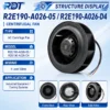 Centrifugal Fan, Plastic, R2E190-A026-05, 230V, 0.26A - view 2