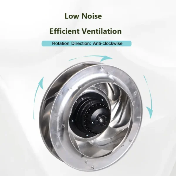 Centrifugal Fan, Radial, Aluminum - view 4