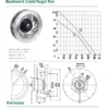 Centrifugal Fan, Radial, Aluminum - view 6