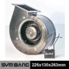 Centrifugal Fan, SYMBANG, ACB226130-AZ, 110/220V, Steel - view 2