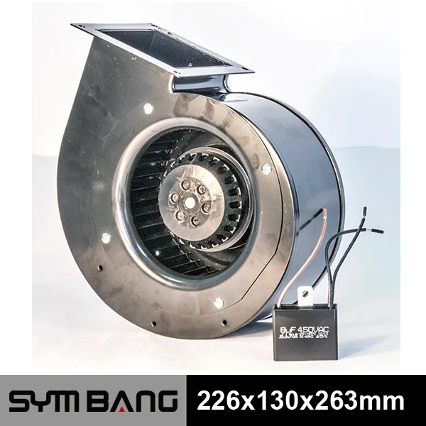 Centrifugal Fan, SYMBANG, ACB226130-AZ, 110/220V, Steel - view 2