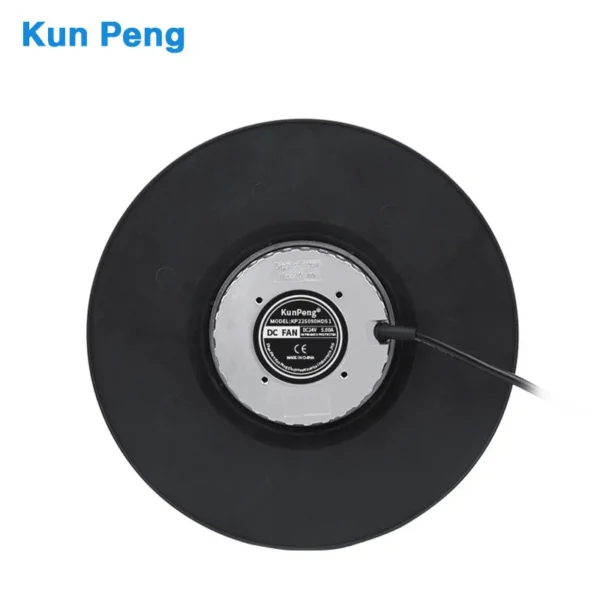Centrifugal Fan, Wall, 2700RPM, 225*225*90mm, 48V - view 2