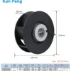 Centrifugal Fan, Wall, 2700RPM, 225*225*90mm, 48V - view 3