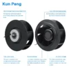 Centrifugal Fan, Wall, 2700RPM, 225*225*90mm, 48V - view 5