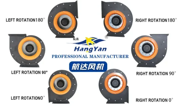 Centrifugal Fan, YWL4E-300, AC 220V~240V, 2870m³ - view 6