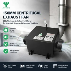 Centrifugal Fans, 150, 220V, JIUYEFENG
