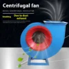 Centrifugal Induced Draft Fan, 4-72, 380 V, 1000m³ - view 3