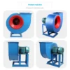 Centrifugal Induced Draft Fan, 4-72, 380 V, 1000m³ - view 4