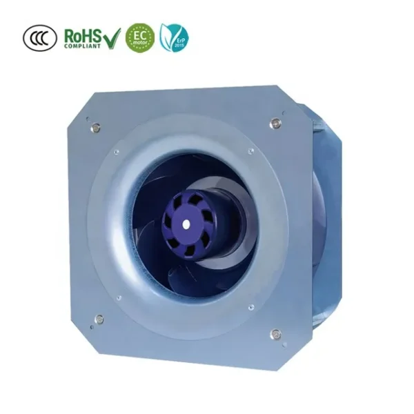 Centrifugal Radial Ventilation Fan, 190mm, Steel, IP55 - view 3