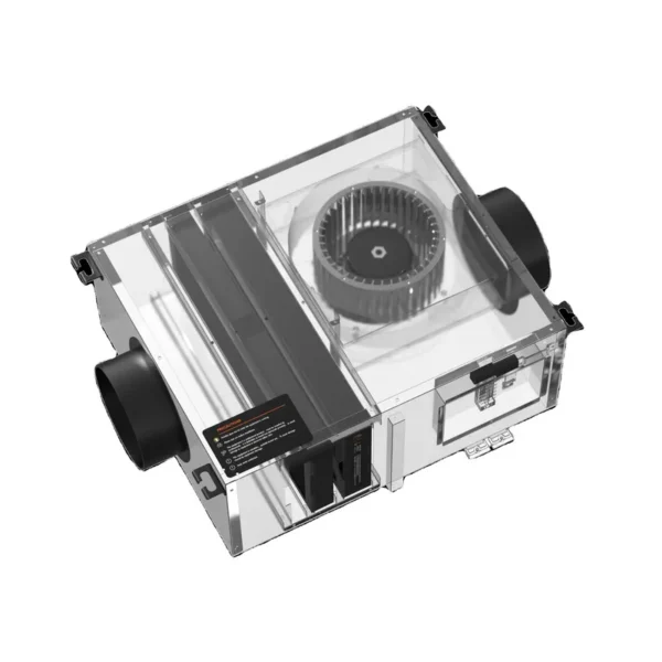 Centrifugal Rectangular Duct Fan, M3/h, 170w - view 2