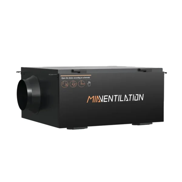 Centrifugal Rectangular Duct Fan, M3/h, 170w - view 4