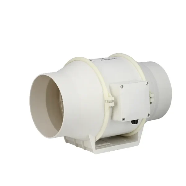 Centrifugal Small Industrial Fan, Plastic, Inline