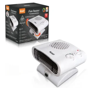 Ceramic Electric Ptc Fan, Plastic, 2000W, Portable