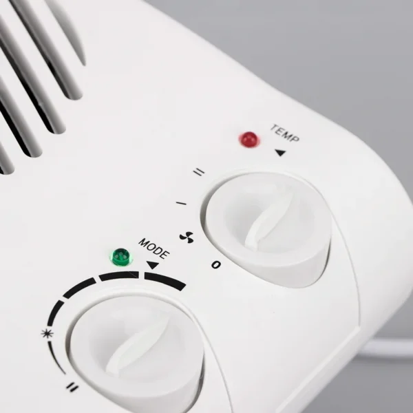 Ceramic Electric Ptc Fan, Plastic, 2000W, Portable - view 4