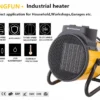 Ceramic Elements Electric Fan, 220V, 3KW, PTC - view 2