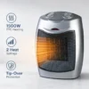 Ceramic Fan, FJ-PTC-03A, Portable, 1500W - view 2
