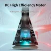 Ceramic Heating Bladeless Tower, Electric, Plastic - view 4