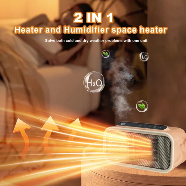 Ceramic Smart Home Heater, Portable, PTC - view 3