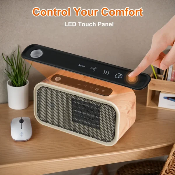 Ceramic Smart Home Heater, Portable, PTC - view 4