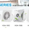 Certified Bathroom Exhaust Fan, 295m³, Electric - view 5