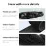 Cf03 Portable Cooling Fan, MEMO, 5V, 2A, ABS - view 5