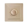 Champagne Gold Panel, SHARE, 86mm*86mm, Switch(300W