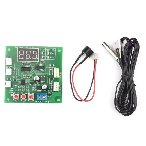 Channel Pwm Fan, LED, 12V, 24V