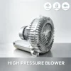 Channel Vortex Vacuum Blower, CNC, 380 V, 1370