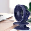 Charging Mini Clip Fan, 5V, Portable