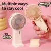 Charging Plastic Three-speed Fan, DD8112, USB, Portable - view 3