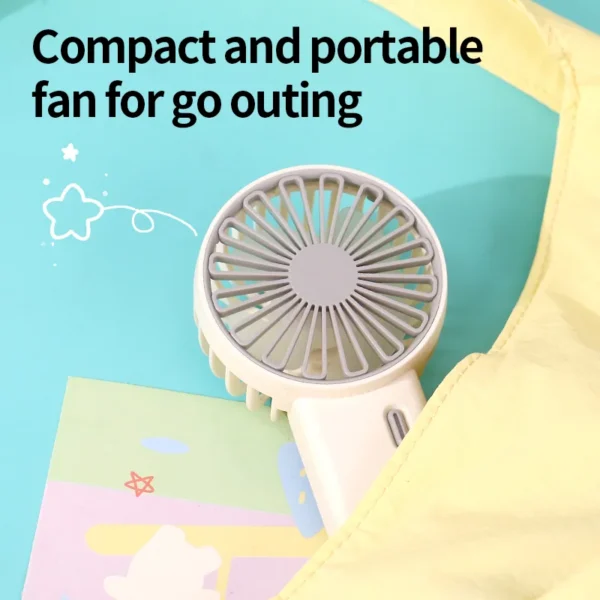 Charging Plastic Three-speed Fan, DD8112, USB, Portable - view 4