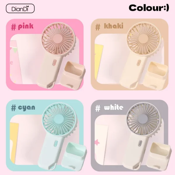 Charging Plastic Three-speed Fan, DD8112, USB, Portable - view 6