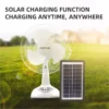 Charging Table Portable Fan, Solar, 6v, 8w - view 3
