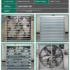 Chicken Coop Ventilation Fan, Stainless, Steel, 380V, Wall - view 3